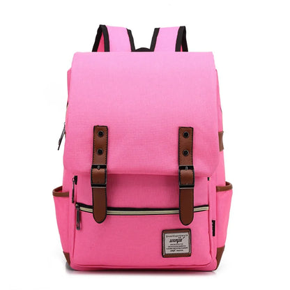 Vintage Laptop Backpack Canvas for Travel and Daily 14 and 16 Inches