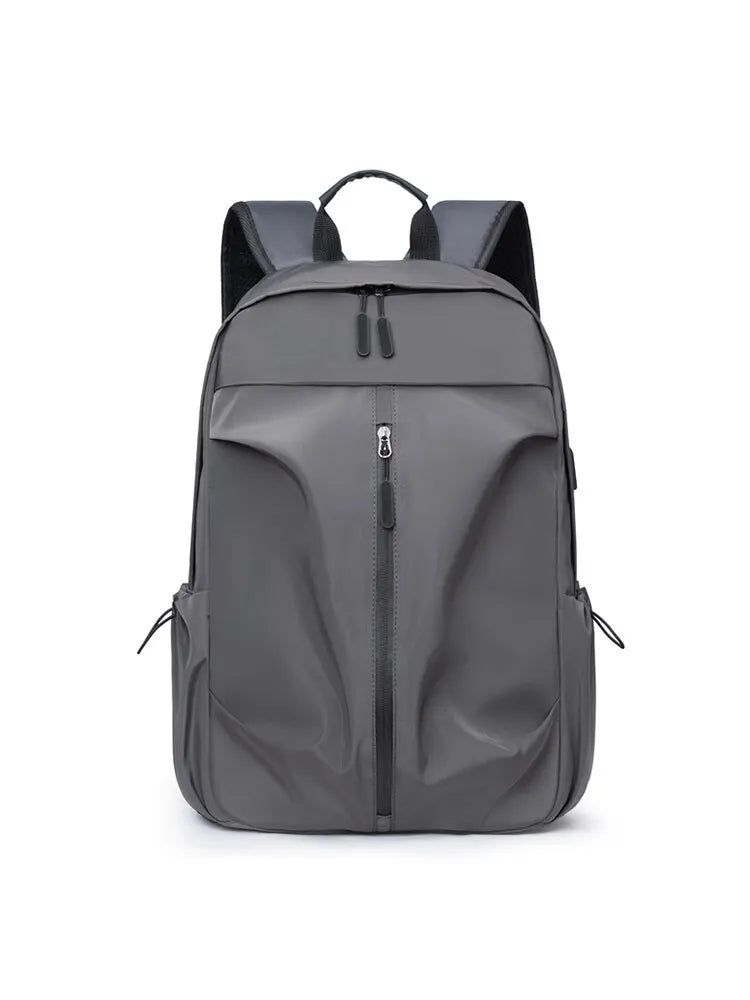 Unisex Classic Versatile Plain Student Backpack Everyday Use Pack Ready 20L Capacity