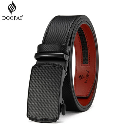 Men's Quality Leather Automatic Buckle Belt