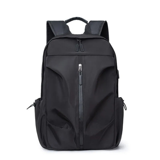 Unisex Classic Versatile Plain Student Backpack Everyday Use Pack Ready 20L Capacity