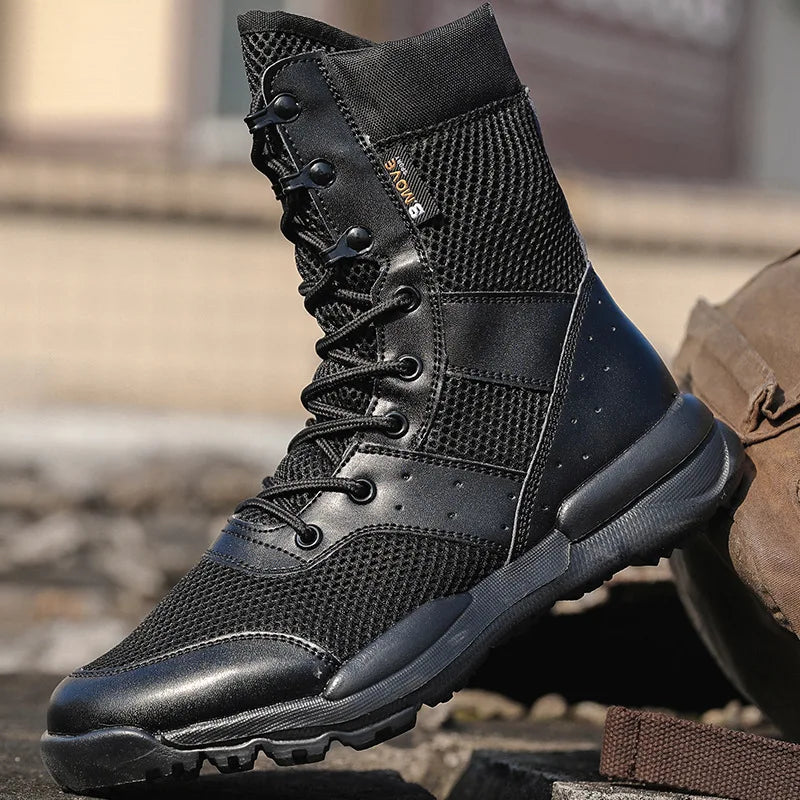 DesertX Breathable Men's Tactical Boots