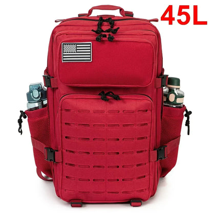 Unisex Elite Tactical Backpack Outdoor Adventures Survival Pack Ready 25L and 45L Sizes