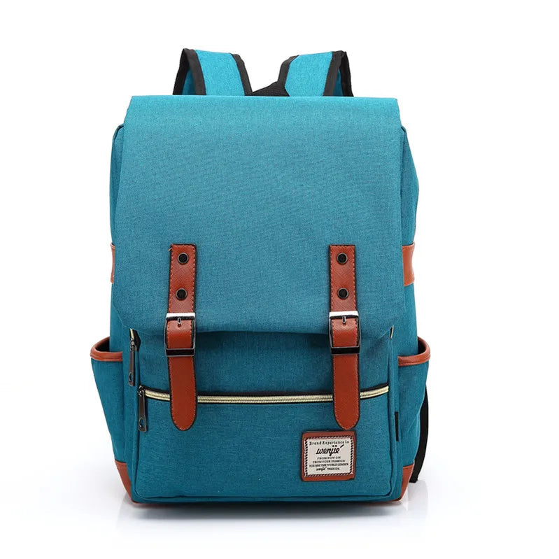 Vintage Laptop Backpack Canvas for Travel and Daily 14 and 16 Inches