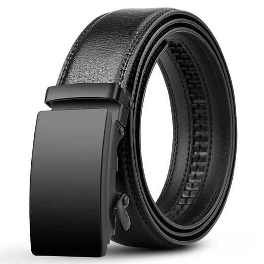 Premium PU Leather Men’s Buckle Belt