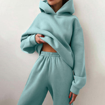 Cozy Lounge Jogging Set Oversized Comfort for Women