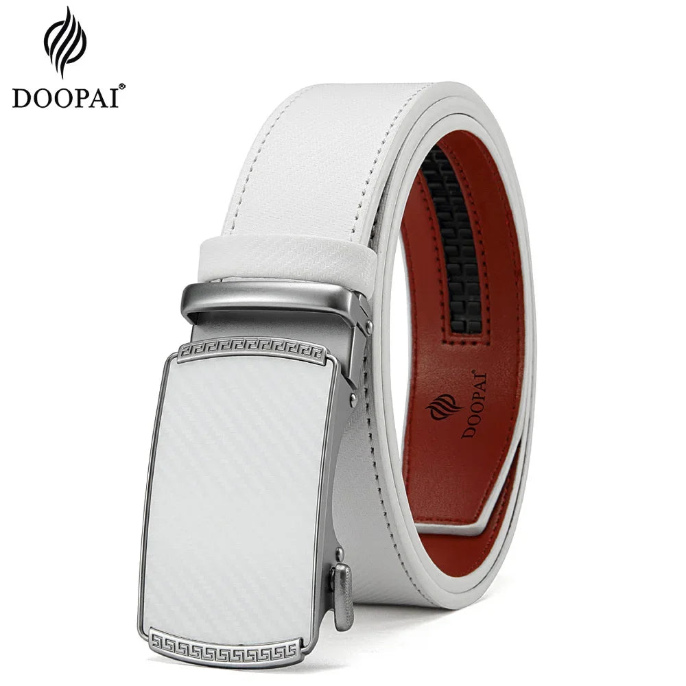 Men's Quality Leather Automatic Buckle Belt