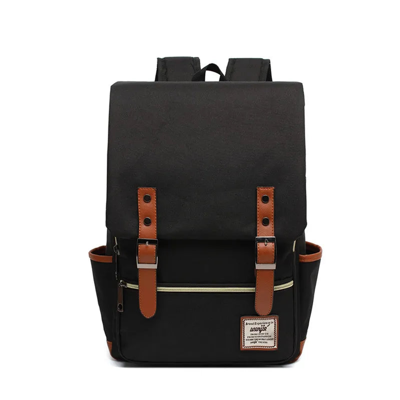 Vintage Laptop Backpack Canvas for Travel and Daily 14 and 16 Inches