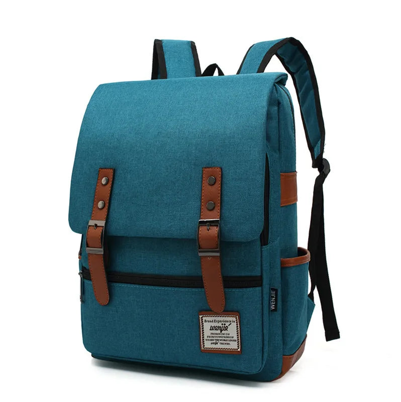 Vintage Laptop Backpack Canvas for Travel and Daily 14 and 16 Inches