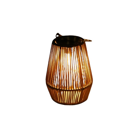 Solar Glow Hand Woven Garden Lights