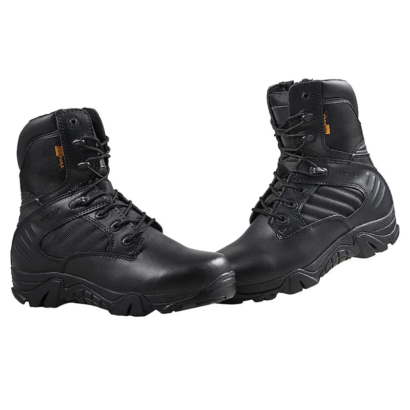 Tactical Combat Boots with Reinforced Sole