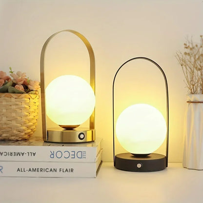 Portable Dimmable Handle USB Table Lamp