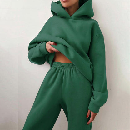 Cozy Lounge Jogging Set Oversized Comfort for Women