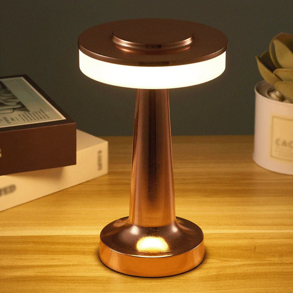 Retro LED Table Lamp USB Rechargeable