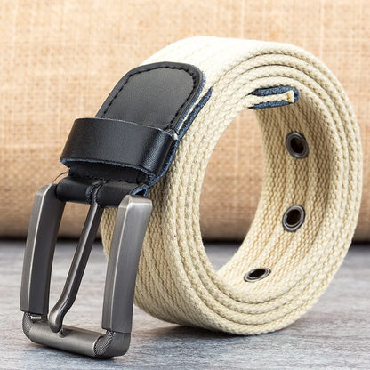 Stylish Canvas Belt for Men’s Casual