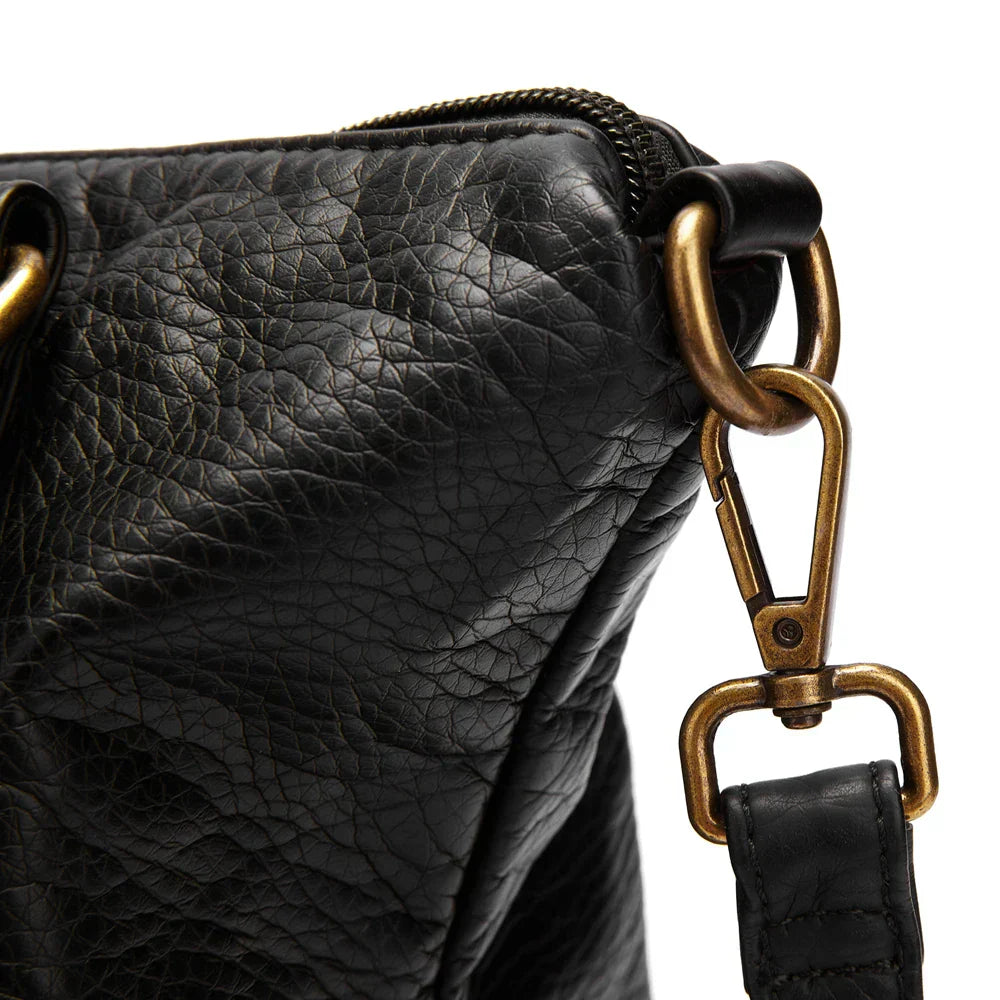 Classic Vintage Leather Shoulder Bag