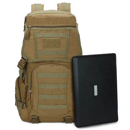 Military Tactical Backpack 3 Days Assault Pack Outdoor Sport Hunting Pack Ready 50L Large