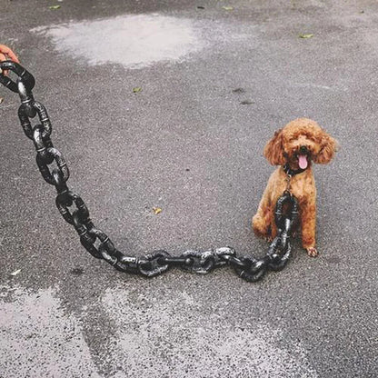 Viral Durable Plastic Dog Traction Chain Leash