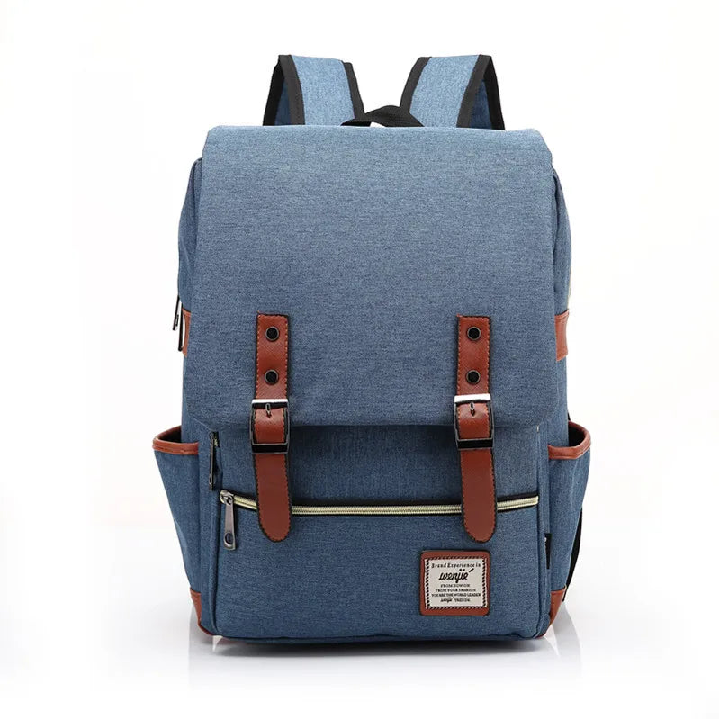 Vintage Laptop Backpack Canvas for Travel and Daily 14 and 16 Inches