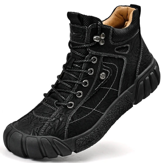 Urban Stride Men  Leather Leisure Shoes