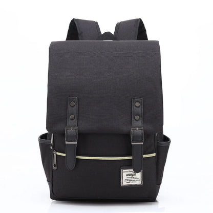 Vintage Laptop Backpack Canvas for Travel and Daily 14 and 16 Inches