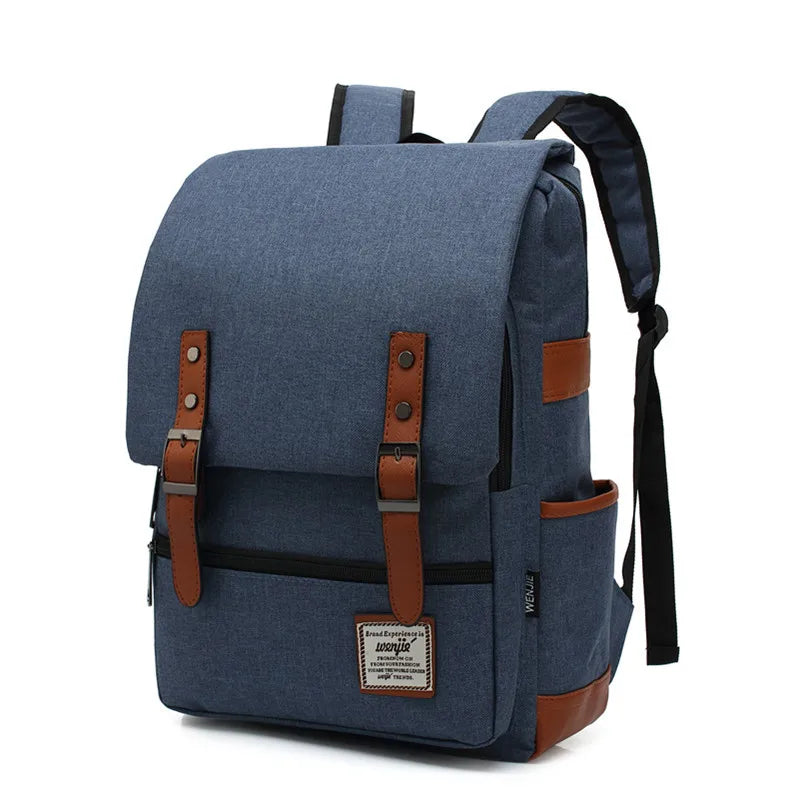 Vintage Laptop Backpack Canvas for Travel and Daily 14 and 16 Inches