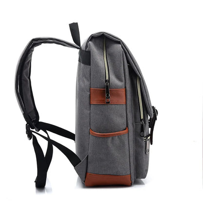 Vintage Laptop Backpack Canvas for Travel and Daily 14 and 16 Inches