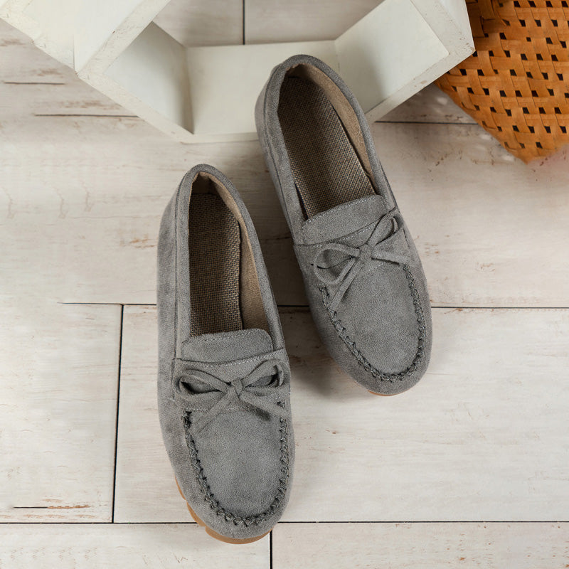 Slip-On Casual Bow Detail Sneakers