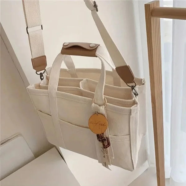 ToteChic Canvas Shopping Bag