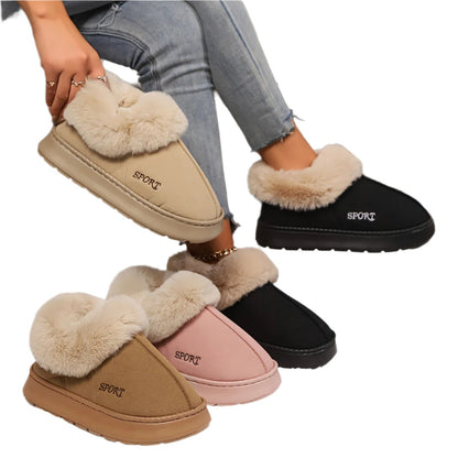 Women's Faux Fur Non-Slip Slippers