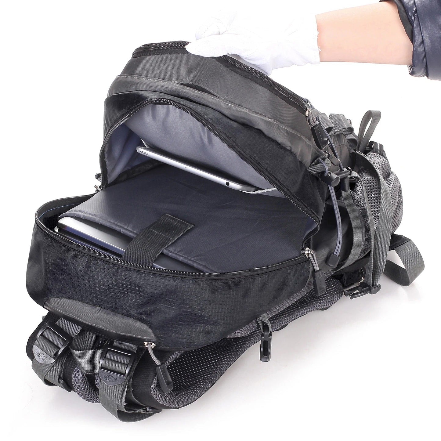 TrekElite Backpack - Versatile Outdoor Companion and Travel Organizer Pack Ready Compact