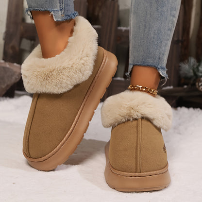 Women's Faux Fur Non-Slip Slippers