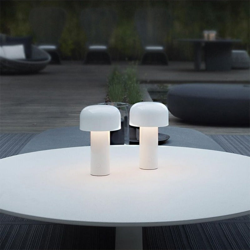 Wireless Rechargeable Mushroom Glow Lamp