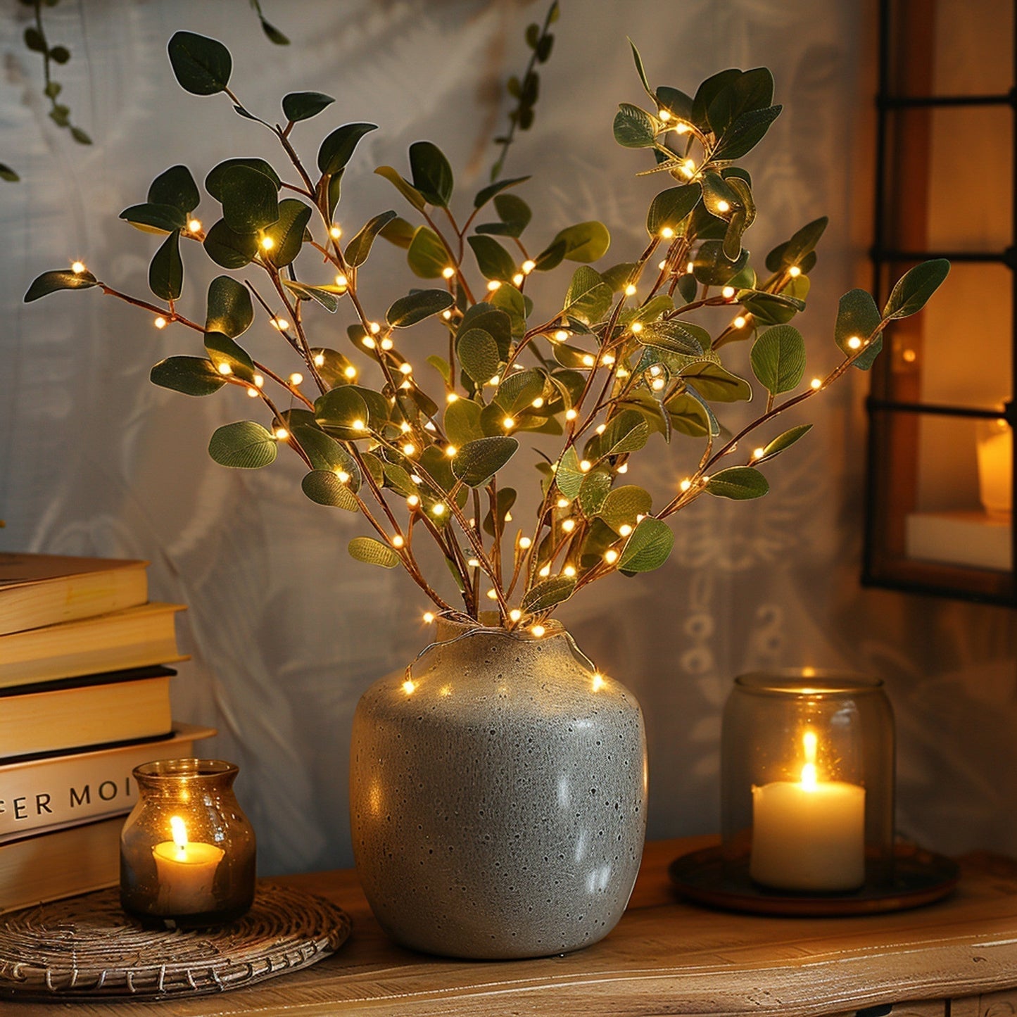 Warm LED Decorative Lighted Branches