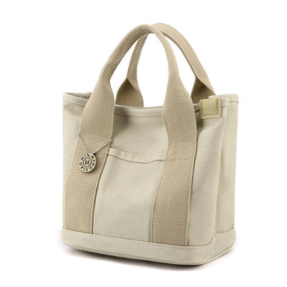 Stylish Canvas Large Capacity Ladies Handbag