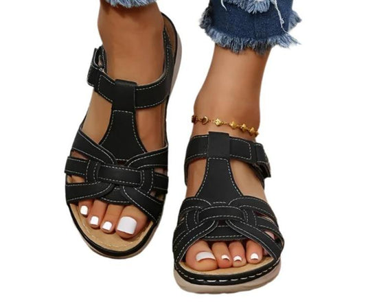 Ladies Adjustable Strap Comfort Sandals