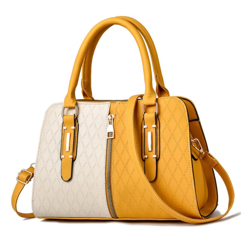 Multicolored High Quality Leather Ladies Handbag