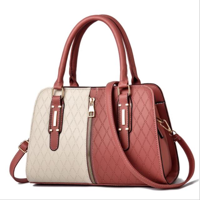 Multicolored High Quality Leather Ladies Handbag