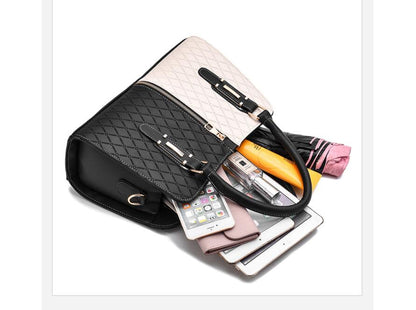 Multicolored High Quality Leather Ladies Handbag